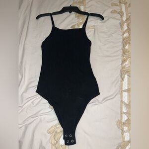 Black Tank Bodysuit